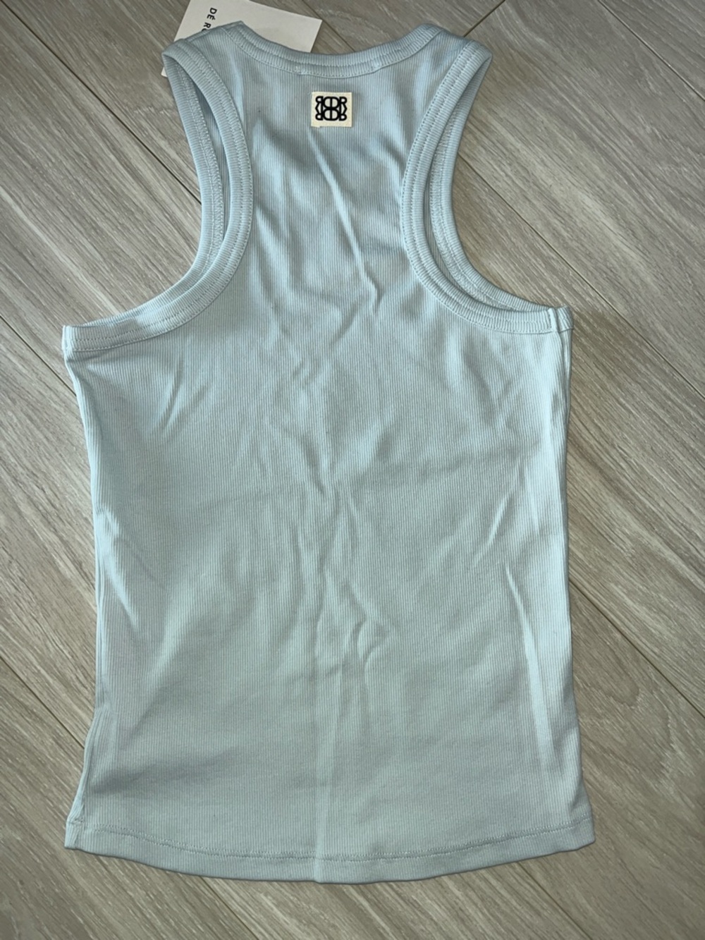 De Rococo Racerback Ribbed Top - Picture 4 of 4